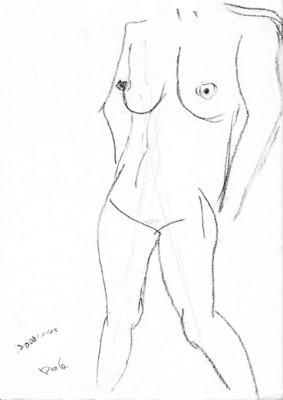 20051122-第一次畫人體素描-13
